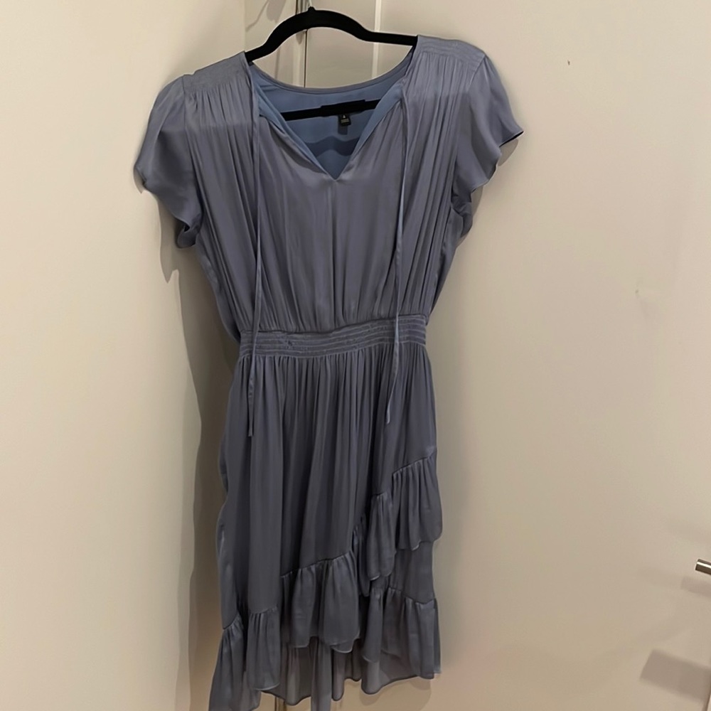 Banana Republic Blue silk like dress